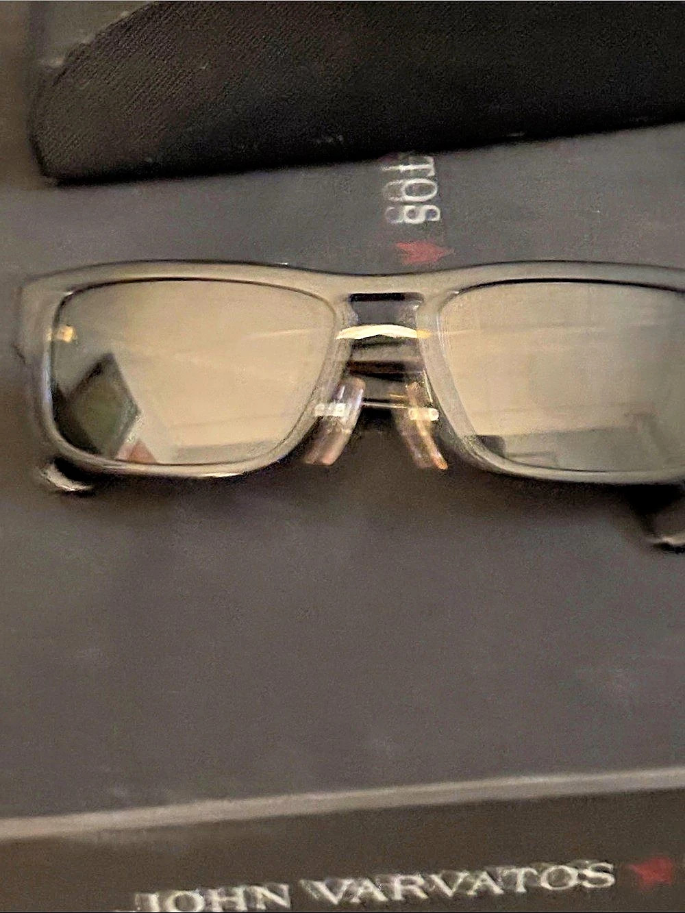 Prada SPR 08O Conceptual Sunglasses Dark Brown Tortoiseshells Rectangular Glasse